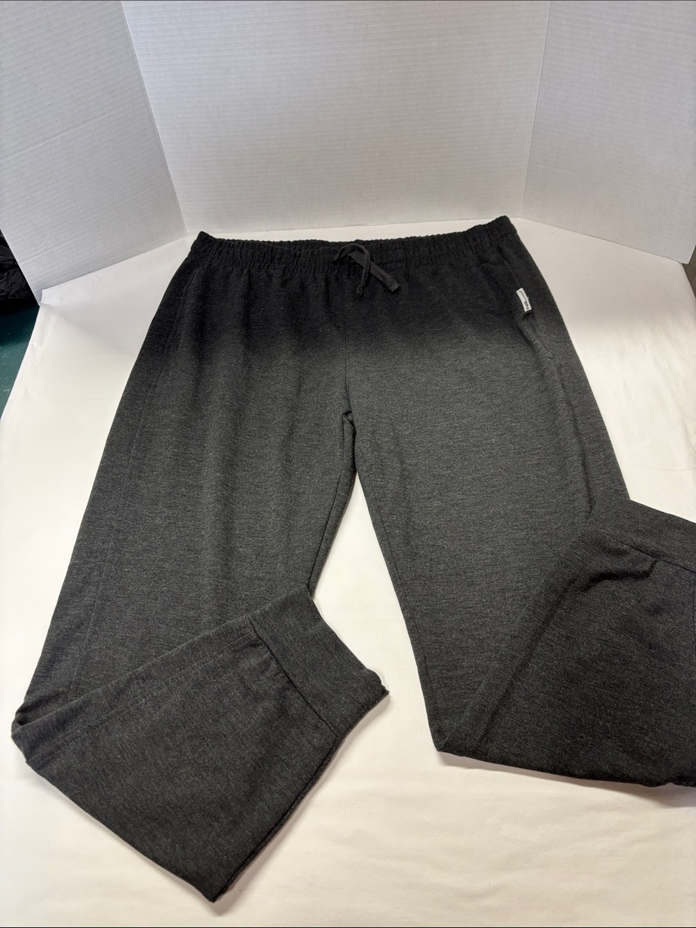Frank & Oak Men's Dark Charcoal Gray Joggers